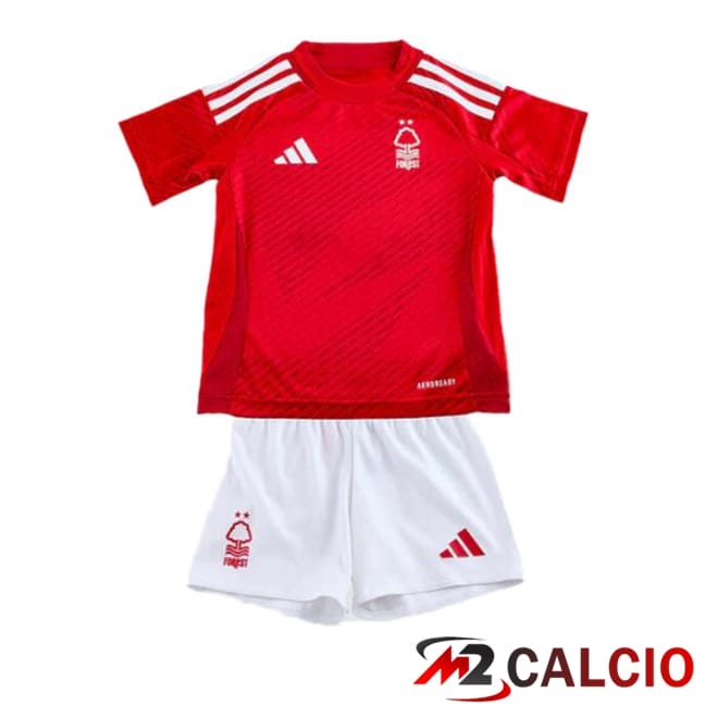Maglie Calcio Personalizzate,Tute Calcio Squadre,Maglia Nazionale Italiana Calcio | Maglie Calcio Nottingham Forest Bambino Prima Rosso 2024/2025