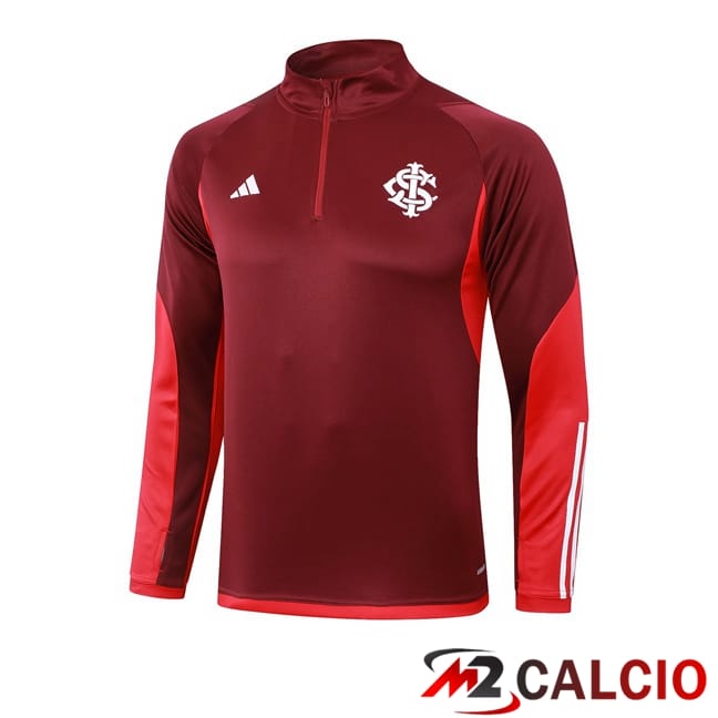 Maglie Calcio Personalizzate,Tute Calcio Squadre,Maglia Nazionale Italiana Calcio | Felpa Allenamento SC Internazionale Rosso 2024/2025
