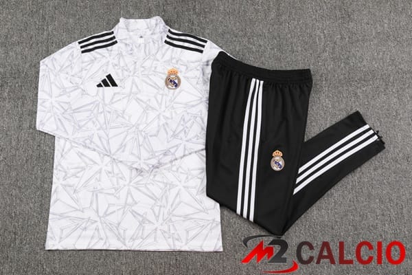 Insieme Tuta Calcio Real Madrid Bianco 2024/2025