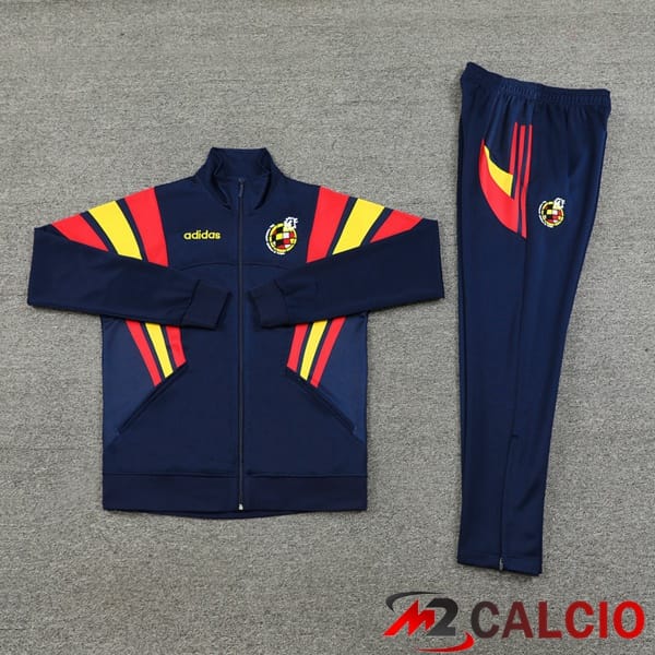 Insieme Tuta Calcio - Giacca Spagna Blu Reale 2024/2025