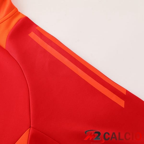 Insieme Tuta Calcio - Giacca Bayern Monaco Rosso 2024/2025