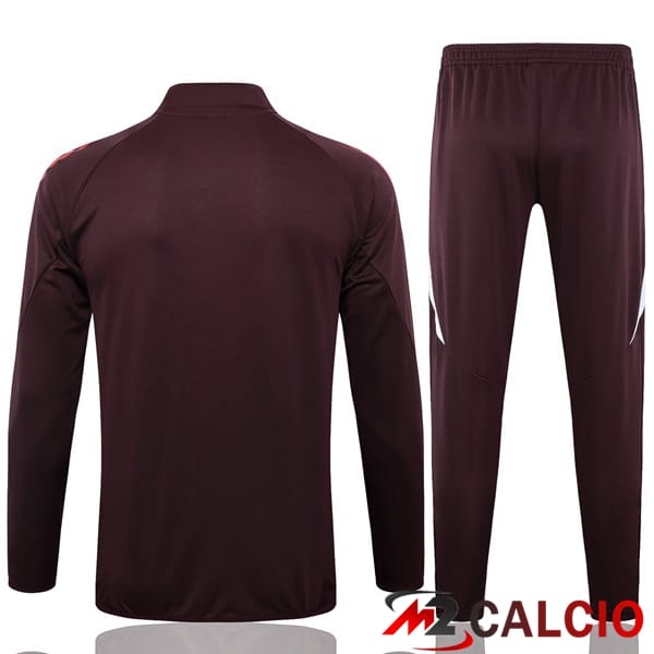 Insieme Tuta Calcio - Giacca Bayern Monaco Marrone 2024/2025