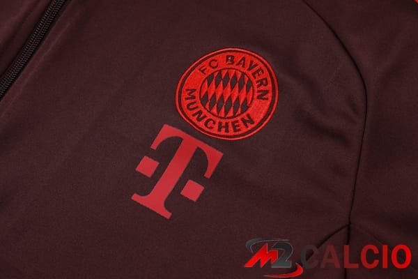 Insieme Tuta Calcio - Giacca Bayern Monaco Marrone 2024/2025