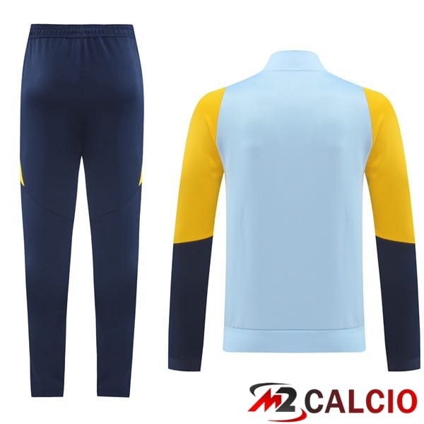 Insieme Tuta Calcio - Giacca Real Madrid Grigio 2024/2025