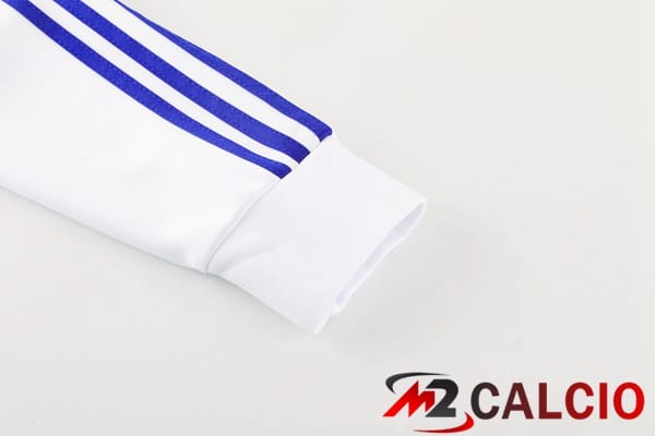 Insieme Tuta Calcio - Giacca Real Madrid Bianco 2024/2025