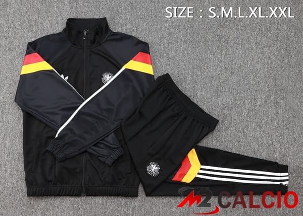 Insieme Tuta Calcio - Giacca Germania Nero 2024/2025
