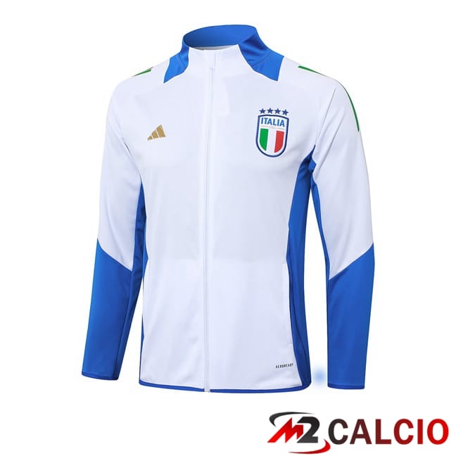 Maglie Calcio Personalizzate,Tute Calcio Squadre,Maglia Nazionale Italiana Calcio | Giacca Calcio Italia Bianco 2024/2025