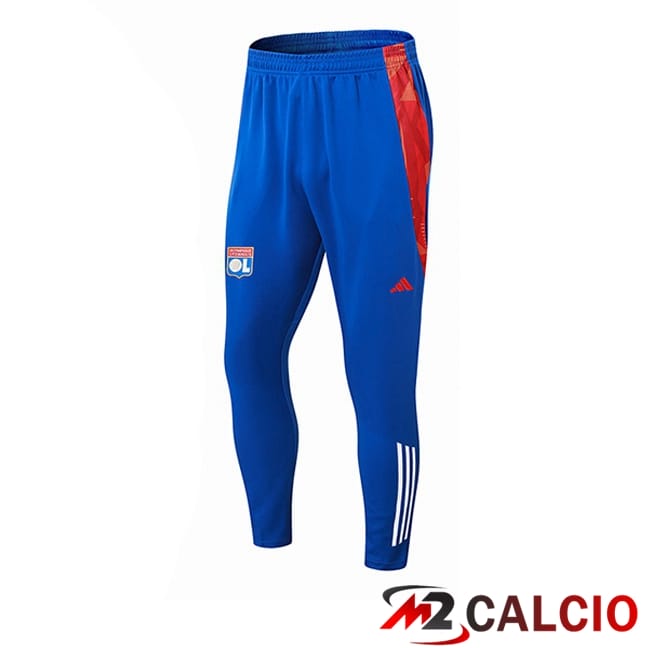 Maglie Calcio Personalizzate,Tute Calcio Squadre,Maglia Nazionale Italiana Calcio | Pantaloni Da Allenamento Lione OL Blu 2024/2025