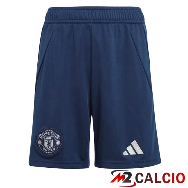 Maglie Calcio Personalizzate,Tute Calcio Squadre,Maglia Nazionale Italiana Calcio | Pantaloncini Calcio Manchester United Seconda Blu 2024/2025