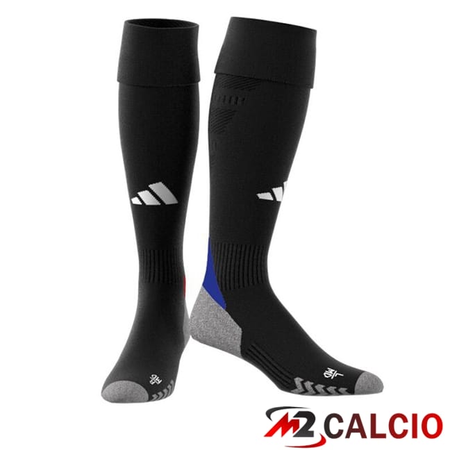 Maglie Calcio Personalizzate,Tute Calcio Squadre,Maglia Nazionale Italiana Calcio | Calzini Calcio Lione OL Seconda Nero 2024/2025