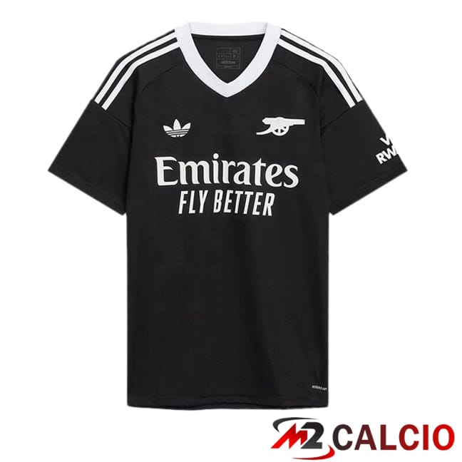 Maglie Calcio Personalizzate,Tute Calcio Squadre,Maglia Nazionale Italiana Calcio | Maglie Calcio Arsenal Portiere Nero 2024/2025