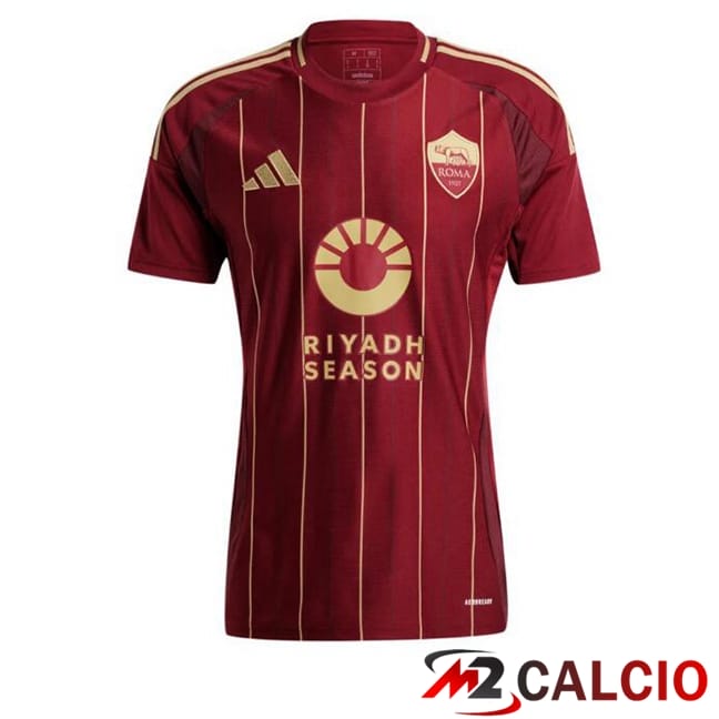 Maglie Calcio Personalizzate,Tute Calcio Squadre,Maglia Nazionale Italiana Calcio | Maglie Calcio AS Roma Prima Rosso 2024/2025