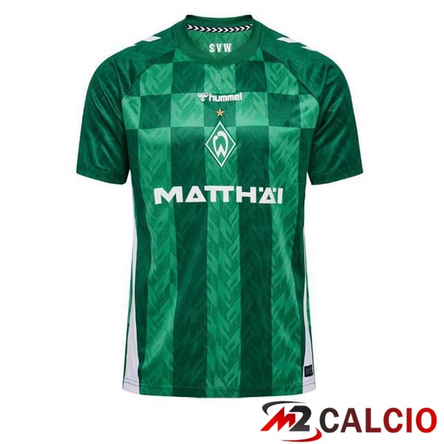 Maglie Calcio Personalizzate,Tute Calcio Squadre,Maglia Nazionale Italiana Calcio | Maglie Calcio SV Werder Bremen Prima Verde 2024/2025