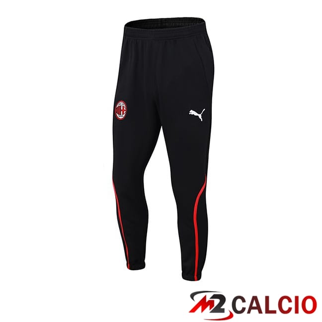 Maglie Calcio Personalizzate,Tute Calcio Squadre,Maglia Nazionale Italiana Calcio | Pantaloni Da Allenamento AC Milan Nero 2024/2025