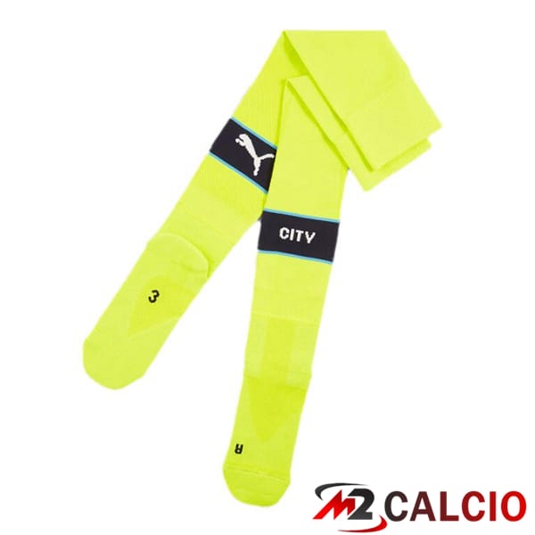 Maglie Calcio Manchester City Seconda Verde Nero 2024/2025