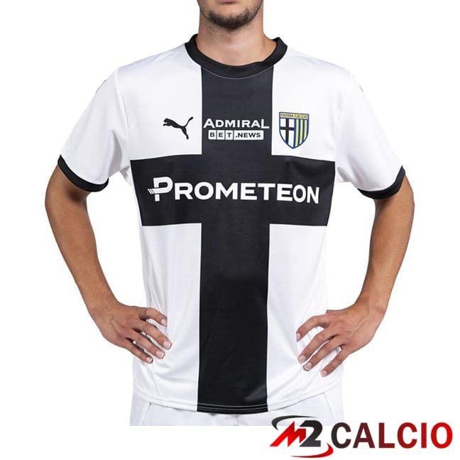 Maglie Calcio Personalizzate,Tute Calcio Squadre,Maglia Nazionale Italiana Calcio | Maglie Calcio Parma Calcio Prima Bianco 2024/2025