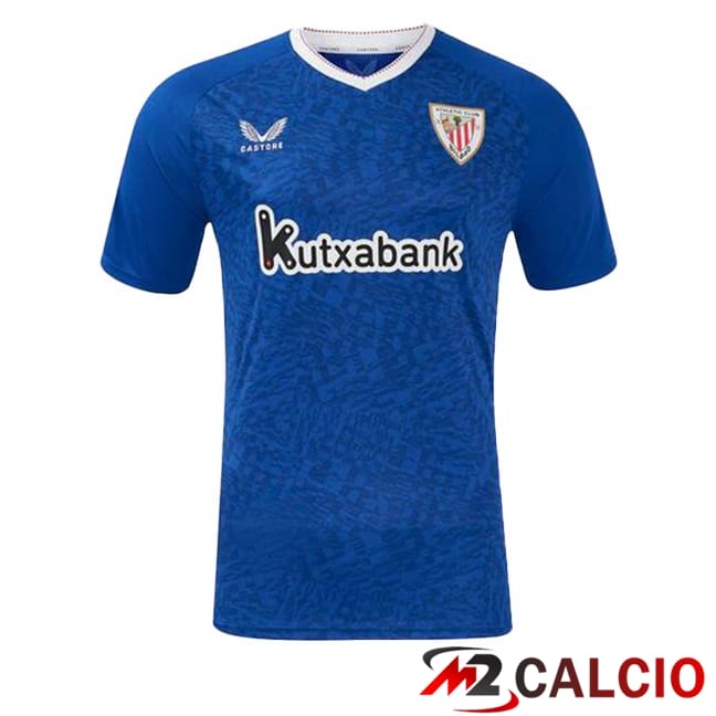 Maglie Calcio Personalizzate,Tute Calcio Squadre,Maglia Nazionale Italiana Calcio | Maglie Calcio Athletic Club Seconda Blu 2024/2025