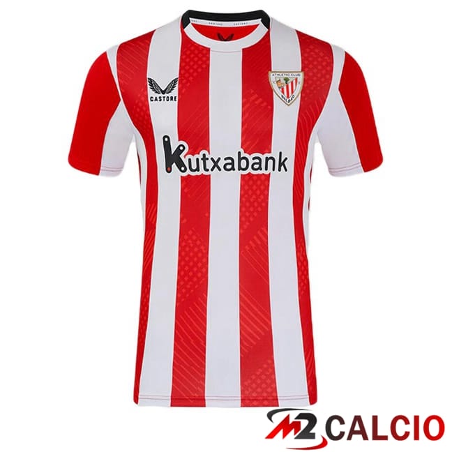 Maglie Calcio Personalizzate,Tute Calcio Squadre,Maglia Nazionale Italiana Calcio | Maglie Calcio Athletic Club Prima Rosso 2024/2025