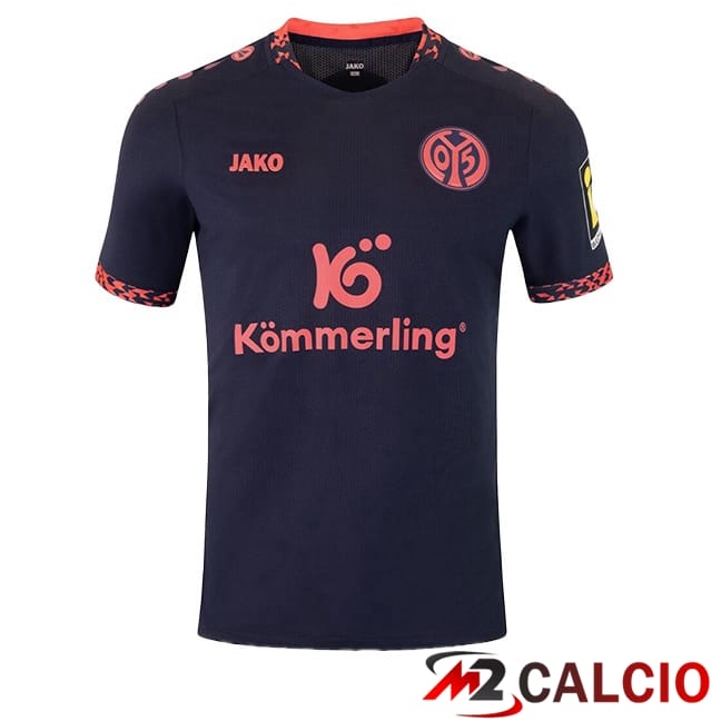 Maglie Calcio Personalizzate,Tute Calcio Squadre,Maglia Nazionale Italiana Calcio | Maglie Calcio FSV Mainz 05 Seconda Nero 2024/2025