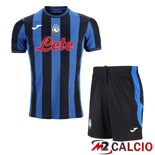 Maglie Calcio Personalizzate,Tute Calcio Squadre,Maglia Nazionale Italiana Calcio | Maglie Calcio Atalanta Bambino Prima Blu 2024/2025