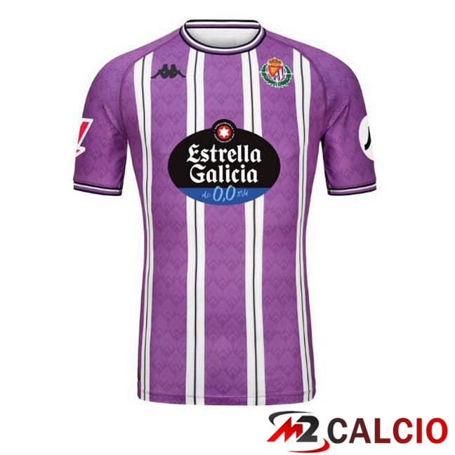Maglie Calcio Personalizzate,Tute Calcio Squadre,Maglia Nazionale Italiana Calcio | Maglie Calcio Real Valladolid Prima Viola 2024/2025