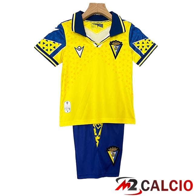 Maglie Calcio Personalizzate,Tute Calcio Squadre,Maglia Nazionale Italiana Calcio | Maglie Calcio Cadiz CF Bambino Prima 2024/2025