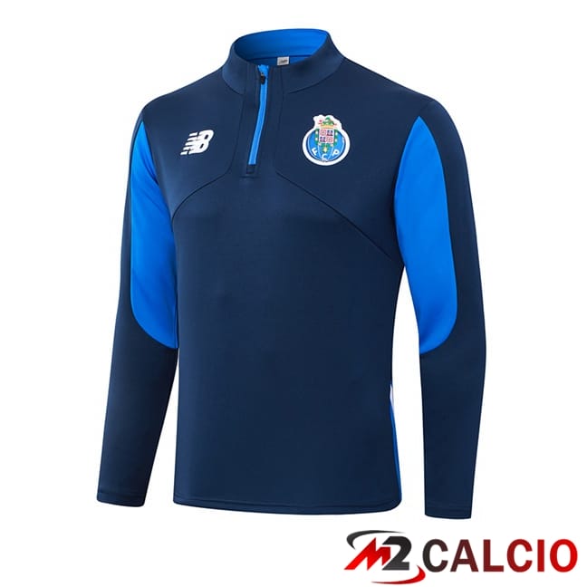 Maglie Calcio Personalizzate,Tute Calcio Squadre,Maglia Nazionale Italiana Calcio | Felpa Allenamento FC Porto Blu Reale 2024/2025