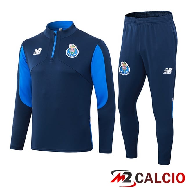 Maglie Calcio Personalizzate,Tute Calcio Squadre,Maglia Nazionale Italiana Calcio | Insieme Tuta Calcio FC Porto Blu Reale 2024/2025