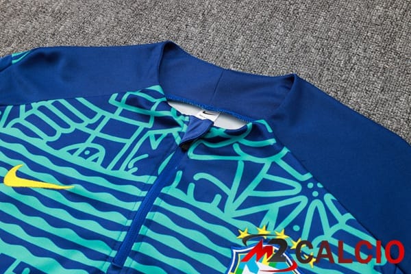 Insieme Tuta Calcio Brasile Blu 2024/2025