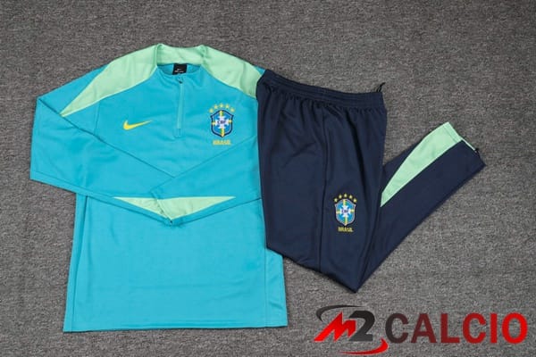 Insieme Tuta Calcio Brasile Verde 2024/2025