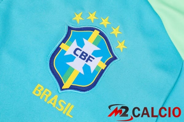 Insieme Tuta Calcio Brasile Verde 2024/2025