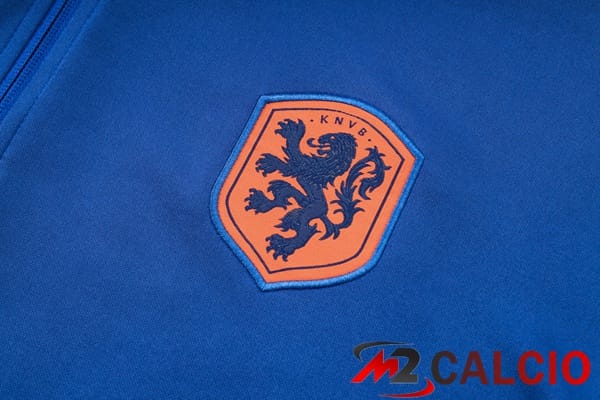 Insieme Tuta Calcio - Giacca Paesi Bassi Blu 2024/2025