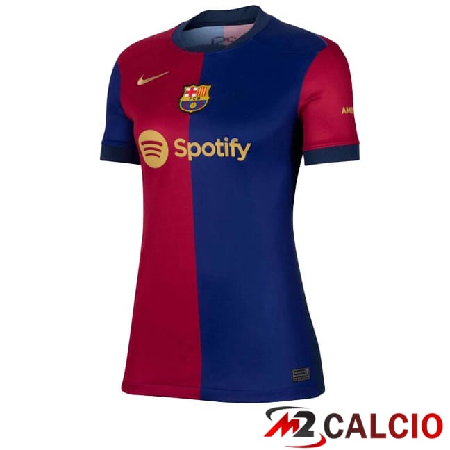 Maglie Calcio Personalizzate,Tute Calcio Squadre,Maglia Nazionale Italiana Calcio | Maglie Calcio FC Barcellona Donna Prima Spotify Blu Rosso 2024/2025