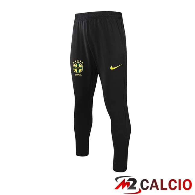 Maglie Calcio Personalizzate,Tute Calcio Squadre,Maglia Nazionale Italiana Calcio | Pantaloni Da Allenamento Brasile Nero 2024/2025