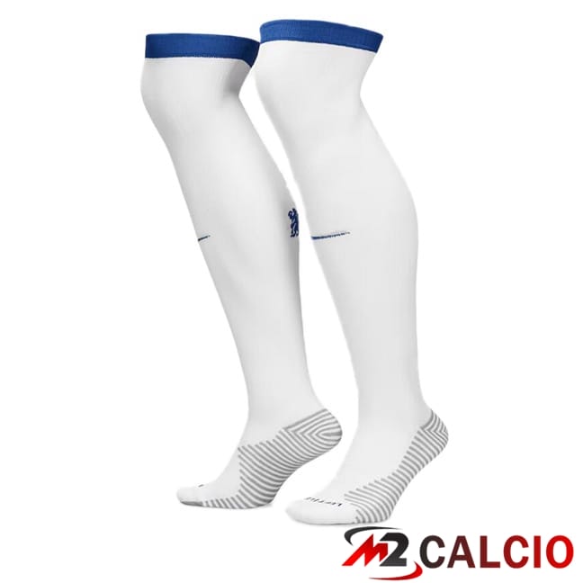 Maglie Calcio Personalizzate,Tute Calcio Squadre,Maglia Nazionale Italiana Calcio | Calzini Calcio FC Chelsea Prima Bianco 2024/2025