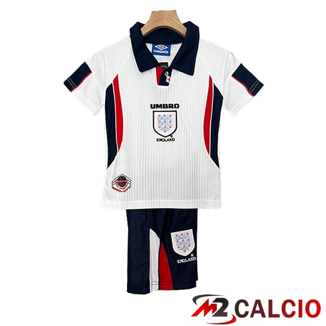 Maglie Calcio Personalizzate,Tute Calcio Squadre,Maglia Nazionale Italiana Calcio | Maglie Calcio Inghilterra Retro Bambino Prima 1998