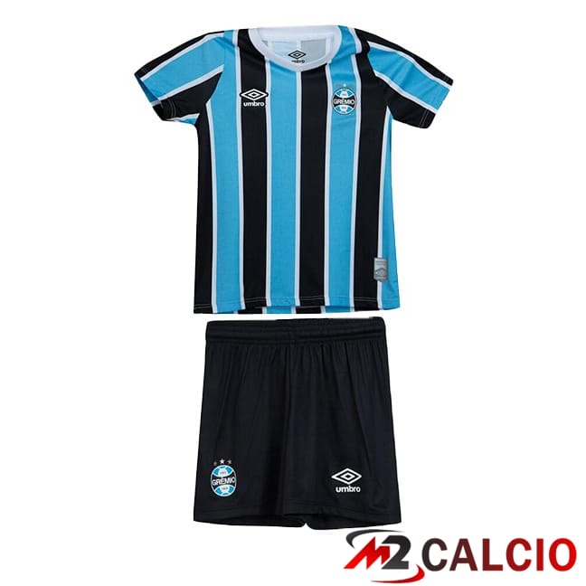 Maglie Calcio Personalizzate,Tute Calcio Squadre,Maglia Nazionale Italiana Calcio | Maglie Calcio Gremio Bambino Prima Nero Blu 2024/2025