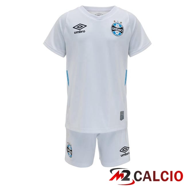 Maglie Calcio Personalizzate,Tute Calcio Squadre,Maglia Nazionale Italiana Calcio | Maglie Calcio Gremio Bambino Seconda Bianco 2024/2025