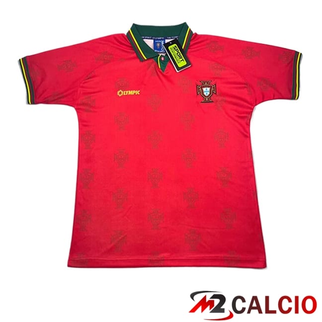 Maglie Calcio Personalizzate,Tute Calcio Squadre,Maglia Nazionale Italiana Calcio | Maglie Calcio Portogallo Retro Prima 1995/1996