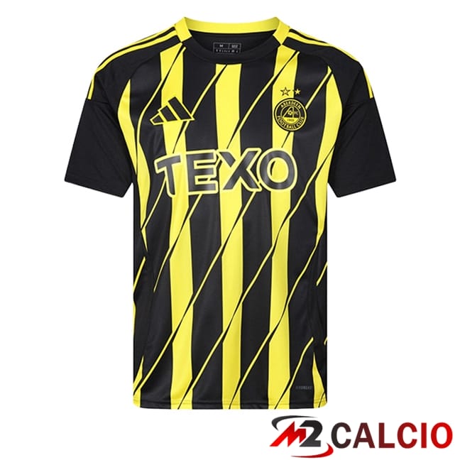 Maglie Calcio Personalizzate,Tute Calcio Squadre,Maglia Nazionale Italiana Calcio | Maglie Calcio Aberdeen FC Seconda 2024/2025