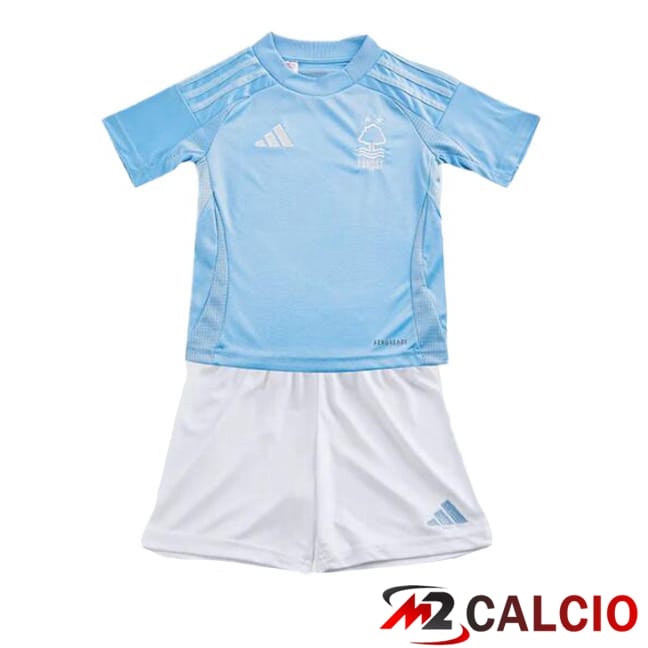 Maglie Calcio Personalizzate,Tute Calcio Squadre,Maglia Nazionale Italiana Calcio | Maglie Calcio Nottingham Forest Bambino Terza Blu 2024/2025