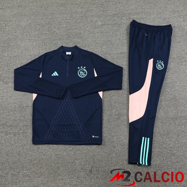 Insieme Tuta Calcio AFC Ajax Blu Reale 2024/2025