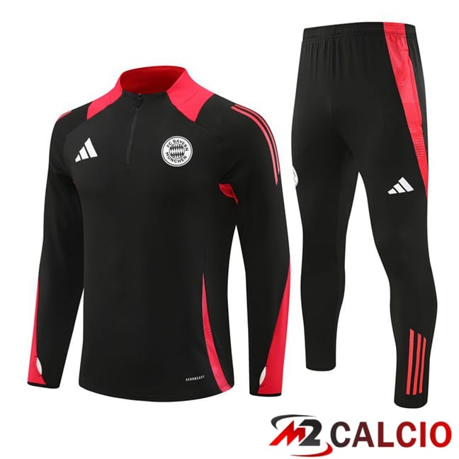 Maglie Calcio Personalizzate,Tute Calcio Squadre,Maglia Nazionale Italiana Calcio | Insieme Tuta Calcio Bayern Monaco Nero 2024/2025
