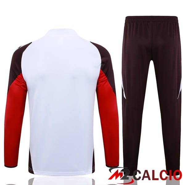 Insieme Tuta Calcio Bayern Monaco Bianco 2024/2025