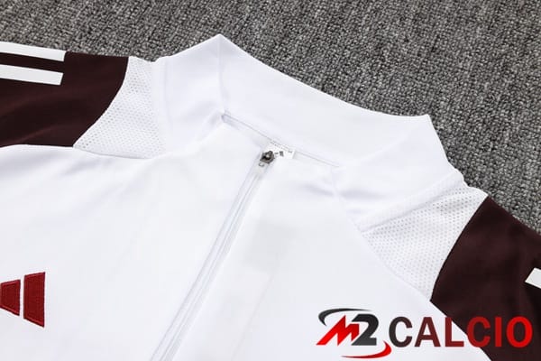 Insieme Tuta Calcio Bayern Monaco Bianco 2024/2025