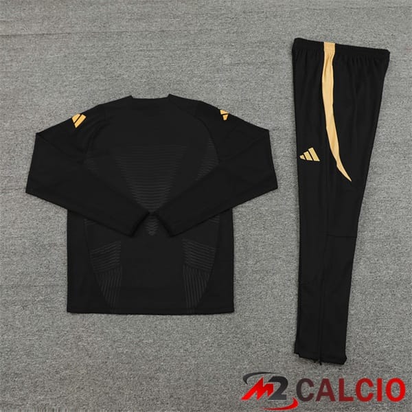 Insieme Tuta Calcio Real Madrid Nero 2024/2025