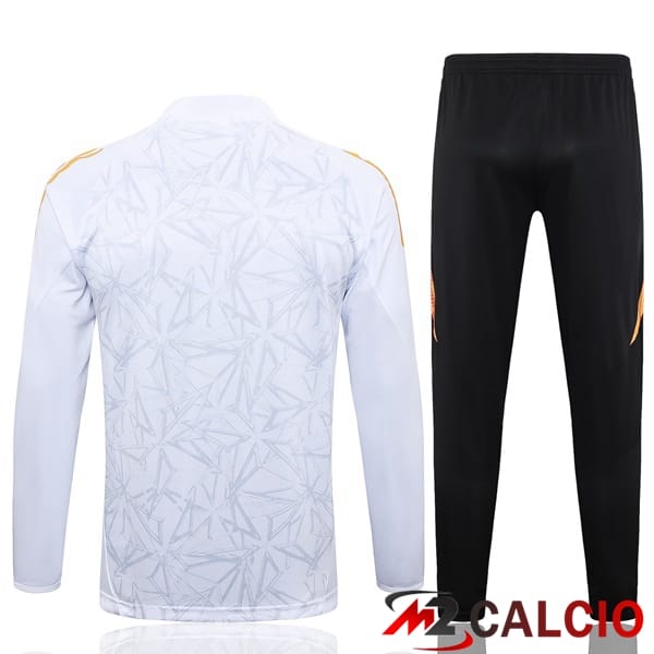 Insieme Tuta Calcio Real Madrid Bianco 2024/2025
