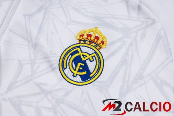 Insieme Tuta Calcio Real Madrid Bianco 2024/2025