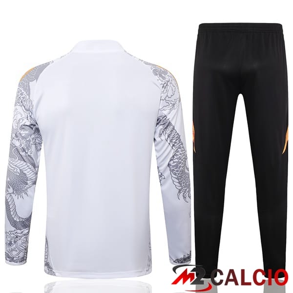 Insieme Tuta Calcio Real Madrid Bianco 2024/2025