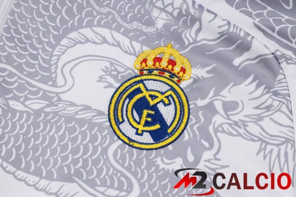 Insieme Tuta Calcio Real Madrid Bianco 2024/2025